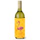 thumbnail image 1 of "Treasures Flamingo Amarillo Polkadot Bebida Aislante Abrazadera, 750 ml, Multicolor" Caroline's Treasures BB8187LITERK, 1 of 1