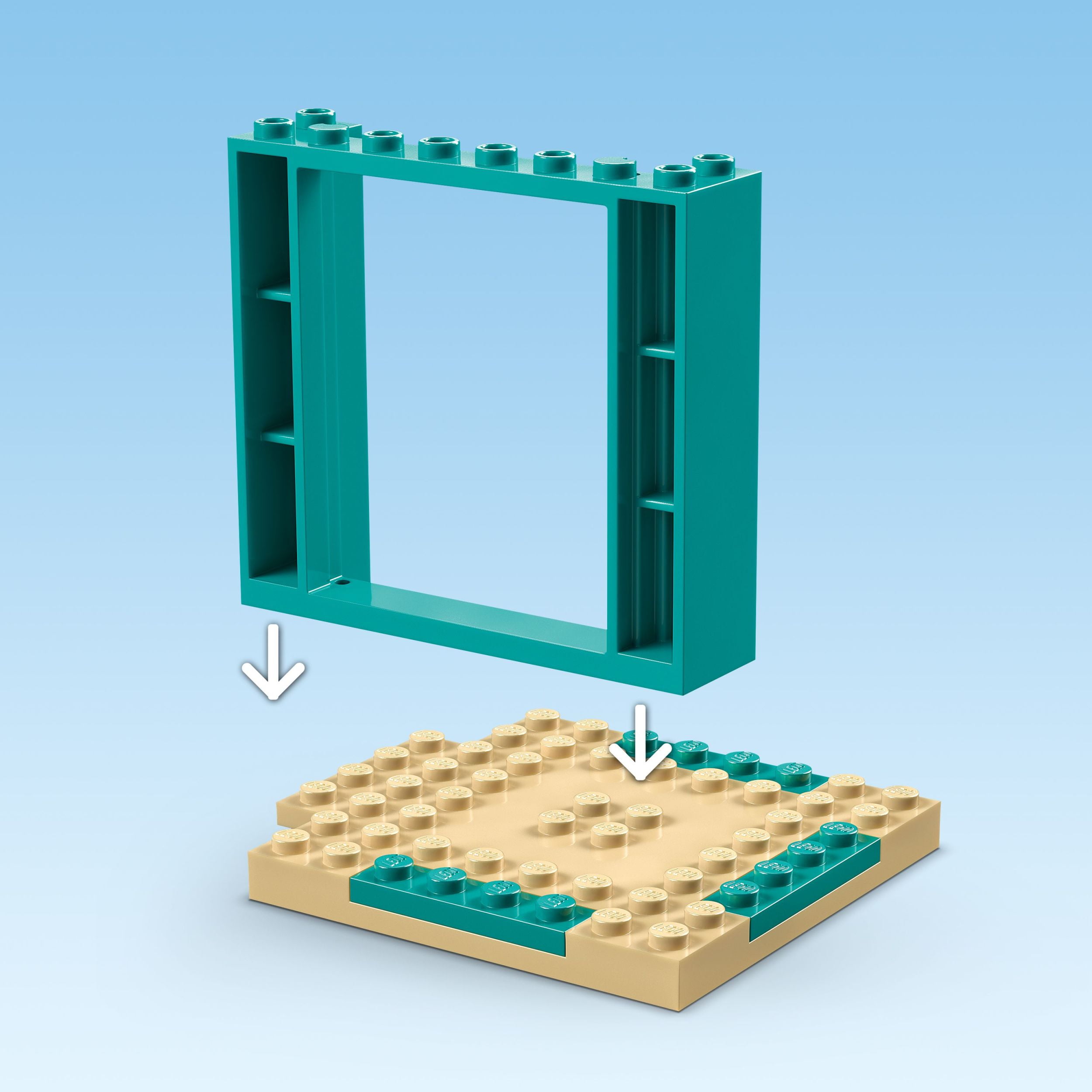 LEGO Bluey Le terrain de jeu de Bluey et Chloe, Ensemble de construction préscolaire 11201 LEGO Le terrain de jeu 11201