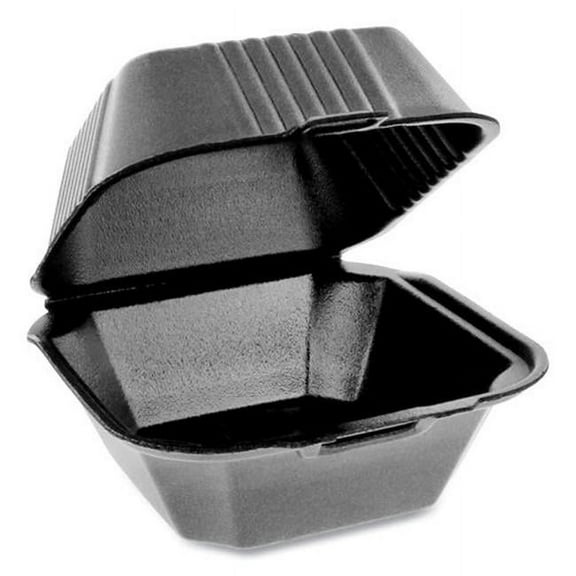 6 in. Foam Container, Black
