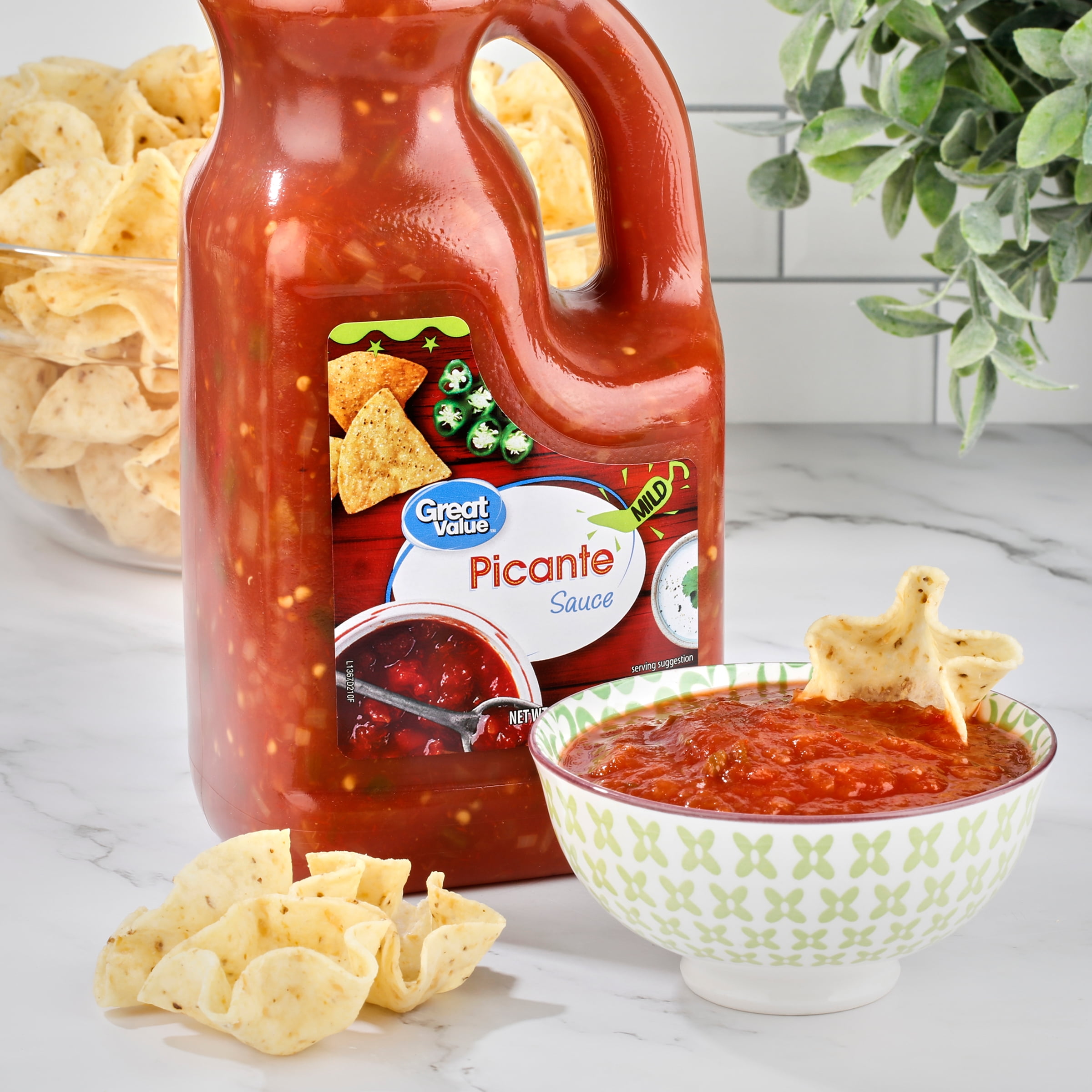 Great Value Mild Picante Sauce, 70 oz