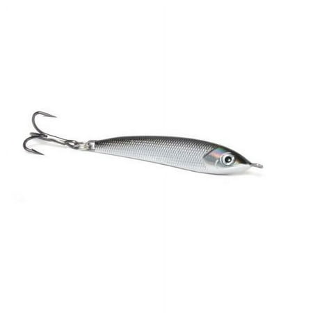 UPC: 0046837200503 | Clarkspoon Fishing Lure MJ15-BLK/SIL Minnow Jig 1.5oz Black And Silver
