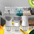thumbnail image 3 of Air Wick Plug in Scented Oil Refill, 5 ct, Fresh Mango & Kiwi, Air Freshener, Essential Oils, Spring Collection, 3 of 6