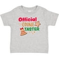 thumbnail image 3 of Inktastic Christmas Official Cookie Taster with Bell and Star Cookie Boys or Girls Baby T-Shirt, 3 of 5