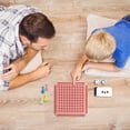 thumbnail image 3 of Pink Children'S Multiplication Learning Board, 99 Times Table Educational Puzzle, Math Practice Tool For Primary School, 3 of 6