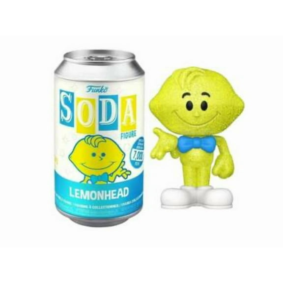 Funko Soda Lemonhead Chase Glitter Vinyl Figure