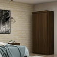 thumbnail image 3 of Manhattan Comfort Mulberry 2 Drawer Sectional Armoire, 3 of 11