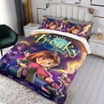 thumbnail image 3 of Mi Familia Extraña Conjunto de sábanas temático, trío de piezas, cómodo y amigable con la piel, diseño único, regalo de decoración para el hogar para familiares, amigos y fans,173cm *218cm, 3 of 6