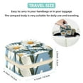 thumbnail image 5 of Daisy Decorative Square Travel Portable Jewelry Display Box - Earring Organizer, Necklace and Bracelet Storage Case for Girls and Women, 5 of 6
