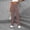 Coffee, variant on XPMWRP Womens Athletic Pants Casual Wide Straight Leg Work High Waisted Trousers Stretch Business Loose Trousers Red XXL