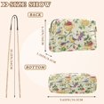 thumbnail image 4 of FORMRS Women Crossbody Purse with Chain Strap Vegan Leather Shoulder Handbag, Birds with Strawberries, 4 of 7