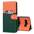 thumbnail image 2 of compatible Samsung S10 Wallet Case,3 Credit Card Slot ID Card Holder,PU Leather Flip Case with Strap Cheap and fine, 2 of 5