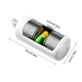 thumbnail image 2 of ZZwxWA jusqu'à 65% de Réduction Boîte à Pilules Portable 3 Compartiments Boîte de Rangement Compacte Scellée, 2 of 2