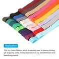 thumbnail image 3 of Uxcell Cotton Twill Tape Cotton Ribbon Bias Binding Tape Herringbone Webbing Trim for Sewing Binding Gift Light Grey 1.2", 3 of 6