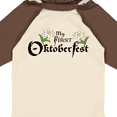 thumbnail image 4 of Inktastic My First Oktoberfest with Edelweiss Flowers Boys or Girls Long Sleeve Baby Bodysuit, 4 of 5
