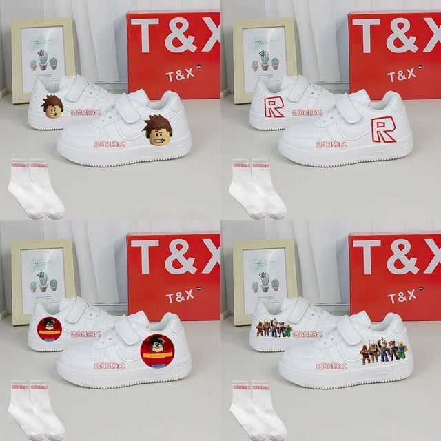 juego Anime zapatos deportivos casuales estampado de dibujos animados periférico estudiantes niña niño moda zapatos para correr regalos de cumpleaños