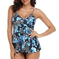 thumbnail image 1 of Traje de baño tankini, traje de baño tankini con cuello en V para mujer, traje de baño tankini para mujer, rendimiento inigualable, 1 of 9