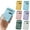Blue, variant on 12 Digit Colorful Desktop Calculator Basic Calculator with Tilt Stand, 6 Color Options, Battery Powered for School and Home