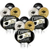Party City Class of 2021 Black, Silver and Gold Balloon Kit, Graduation Decorations, Party Supplies, 32 Pieces