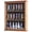 Oak, variant on Tall Shot Glass, Shooter Display Case Cabinet