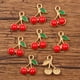 thumbnail image 1 of Accesorios de joyería de aleación KC colgante de aceite de gota de oro 10 frutas plátano manzana piña sandía, 1 of 6