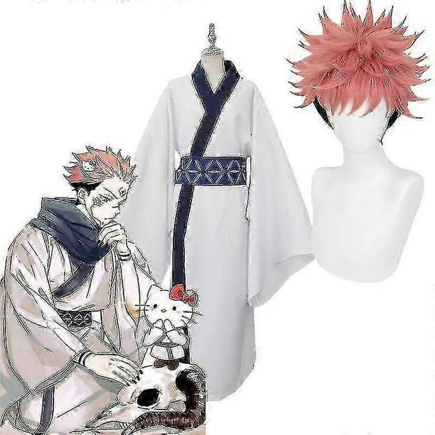 Anime Jujutsu Kaisen Itadori Yuji Ryomen Sukuna Cosplay Adult Outfits Japan Kimono Hanfu Halloween Costumes