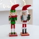 thumbnail image 5 of Adorno de Cascanueces de madera, figura de soldado, colgante de árbol de Navidad, decoración de mesa de oficina, estatuas, regalos para amigos y niños, 30CM, 5 of 5