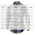 thumbnail image 3 of Awdenio Shirts for Men Long Sleeve Button Down Business Casual Shirts for Men Stripe Pattern, 3 of 5