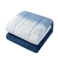 thumbnail image 2 of Casa Ombre Metallic Comforter Set, Full/Queen, Navy, 2 of 5