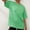 Green, variant on Womens Oversized T Shirts Summer Half Sleeve Crew Neck Tunic Tops