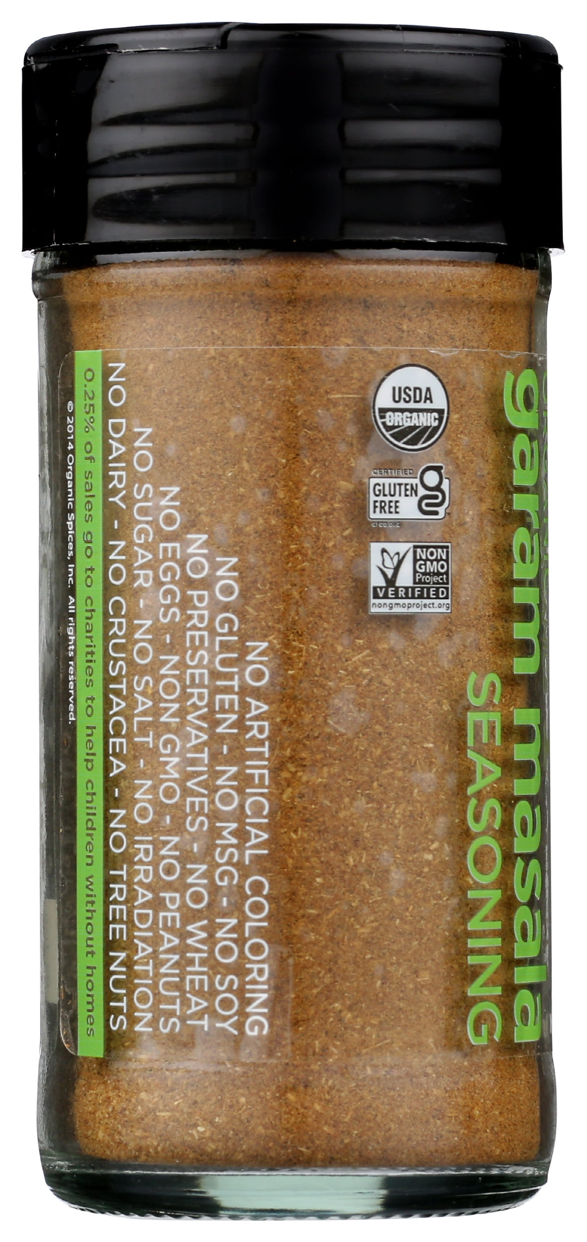 (Pack of 3), Spicely Organics Organic Garam Masala Seasoning, 1.6 oz