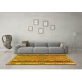 thumbnail image 3 of Ahgly Company Machine Washable Indoor Rectangle Southwestern Yellow Country Area Rugs, 7' x 9', 3 of 4