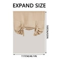 thumbnail image 3 of Check Lace Up Curtains For Windows 46 X 63 Inch Rod Pocket Translucent Filter Curtains For Kitchen Bedroom Living Room Doors And Windows Farmhouse 1 Panel, 3 of 7