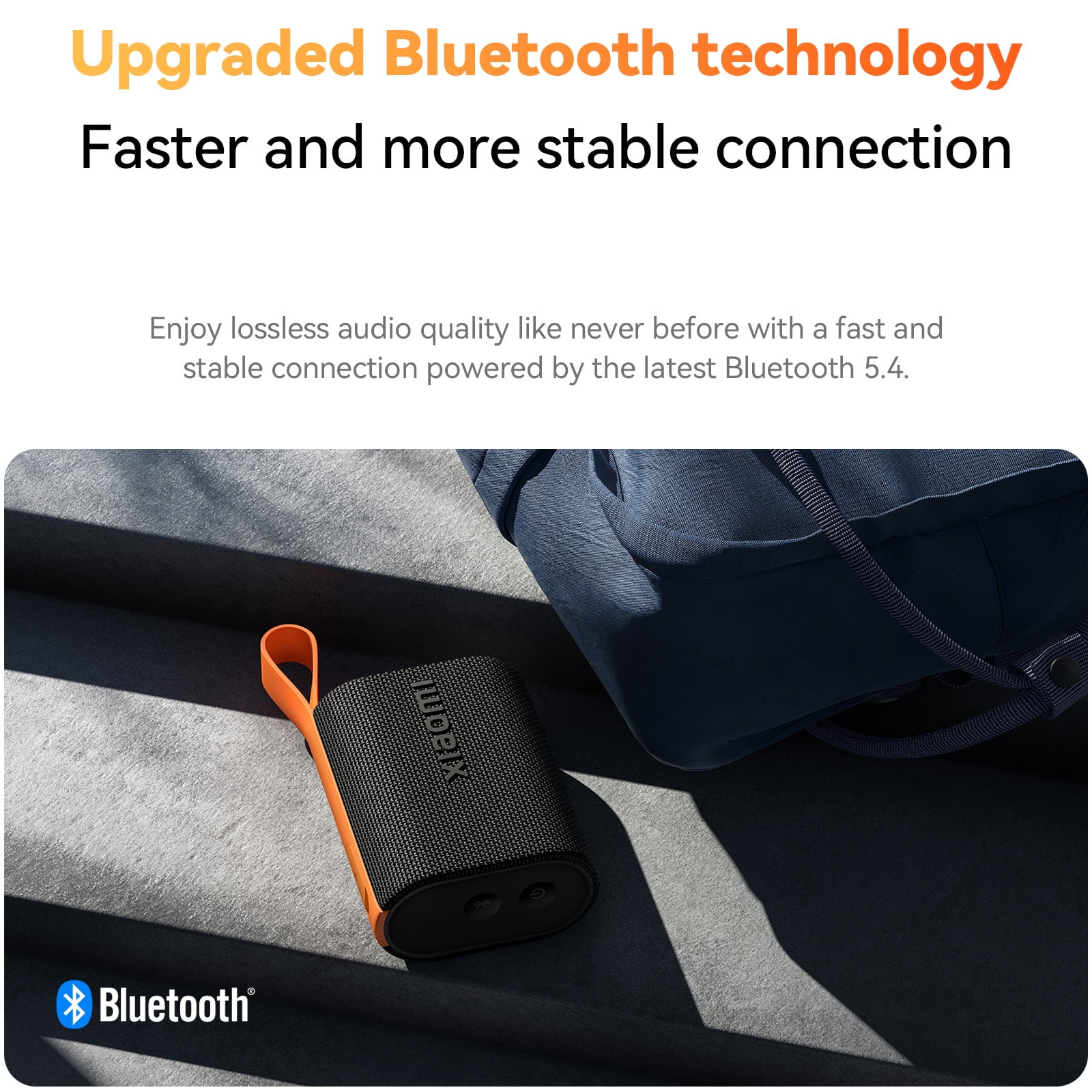 Xiaomi Mi Bluetooth 5.4 Speaker - 5W IP67 Waterproof, 10H Playback, TWS Pairing, Portable Dynamic Sound - Black