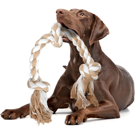 Rope for Large/Medium Aggressive Chewers, Tough Rope , 3 Knots