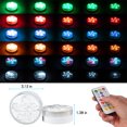 thumbnail image 5 of 2Pack Submersible LED Lights, Remote Control Waterproof RGB Color Changing, Underwater Lights for Swimming Pool Ponds Aquarium Fountain Vase Battery Operated, 5 of 10