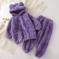 thumbnail image 2 of Toddler Girls Clothes Fall Winter Outfit Sets, Baby Boy Girl Long Sleeve Round Neck Cute Elastic Waist 0 6 12 18 24 Months 2T 3T 4T 2 PC Playwear Set Kaprioy Baby Girl Clothes, 2 of 8