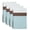 Blue, variant on Purple Grey Kitchen Towels, Absorbent Microfiber Kitchen Dish Hand Tea Bath Towel, Chic Garden Floral Stripe Aesthetic Flower Quick Dry Cleaning Cloth Dishclothes Decorative Sets, (1-PC, 18x28)