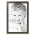 thumbnail image 2 of ArtToFrames 15" x 23" Muted Silver Picture Frame, 15x23 inch Silver Wood Poster Frame (WOM-4626),  Pack, 2 of 8