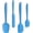 Blue, variant on 4 Piece Silicone Spatula Set, Flexible Heat Resistant Non-scratch Baking Cooking Rubber Spatulas with Stainless Steel Core, Blue