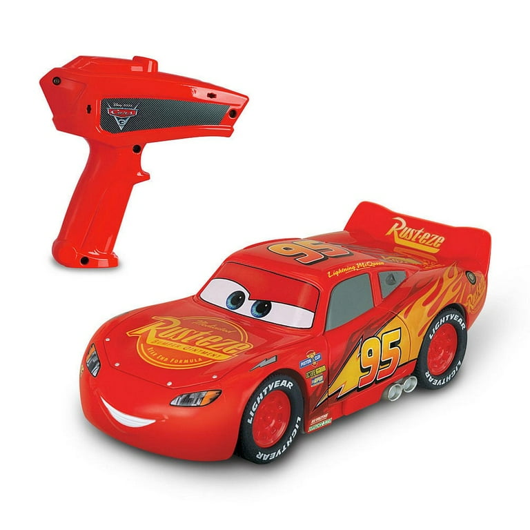 Lightning McQueen Crashes During the Race