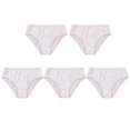 thumbnail image 3 of Disposable Panties Travel Cotton Breathable Underwear for Women 5Pcs, 3 of 5