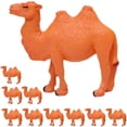 thumbnail image 1 of 10pcs Camel Figurines Lifelike Camel Models Miniature Animals Statues Action Figures, 1 of 8