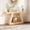 Wood, variant on QinaQin 55Inch 2-Tier Console Table,Narrow Entryway Table with Storage,Wood Sofa Table Behind Couch Table for Living Room,Bedroom,Gray and Brown