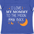 thumbnail image 4 of Inktastic I Love My Mommy to the Moon and Back Boys or Girls Toddler T-Shirt, 4 of 5