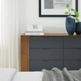 thumbnail image 7 of Modway Dylan Dresser in Walnut Gray, 7 of 7