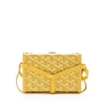 thumbnail image 3 of Pre-Owned Goyard Goyardine Canvas Minaudiere Trunk Shoulder Bag, 3 of 10