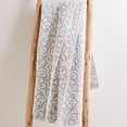 thumbnail image 4 of Levtex Home Birch Hill Sherbourne Throw - Quilted Medallion White with Black Stitch - 50x60in. - Reversible - Cotton Front/Microfiber Reverse, 4 of 4