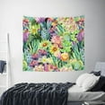 thumbnail image 6 of Balery Watercolor Blooming Cactus Pattern Tapestry 60x51 Inches - Large Wall Hanging Tapestry for Bedroom, Living Room, Dorm Decor - Artistic and Aesthetic Room Decor, 6 of 9