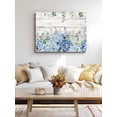 thumbnail image 4 of Eucalyptus Flowers Wall Art for Living Room,Canvas Picture Wall Decor for Bathroom Bedroom,Blue Floral Green Vintage Wood Grain Painting Artwork for Office Kitchen Hallway Dining Room Decor 24"x32", 4 of 8