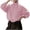A05-Pink, variant on Aswuknt Womens Gingham Jacket Plaid Oversized Stand Collar Casual Coat Spring Fall Cropped Jackets With Pockets